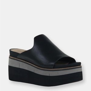 Naked Feet Platform Sandals black Sz 7.5